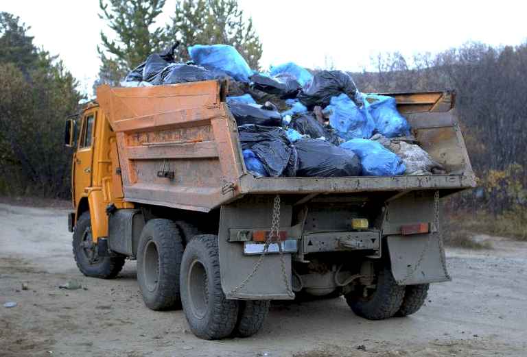 Вывоз бытового мусора цены по Шарлыку